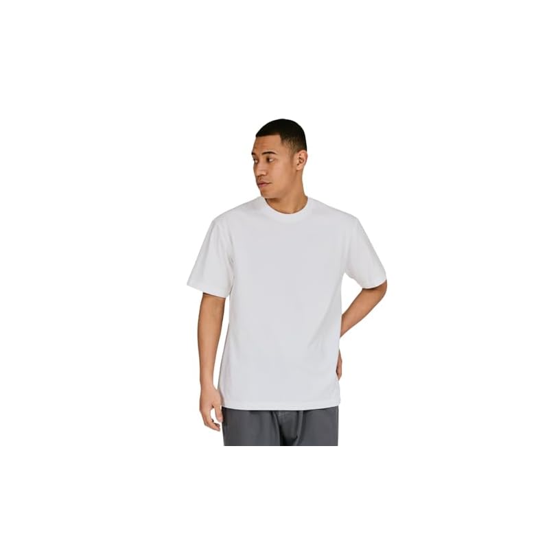 Beefy T-Shirt (BEEFY-T) - 1-Pack, 100% Cotton, Thick Fabric, Seamless Construction, Tagless, Heavyweight T-Shirt, H5180-010-L