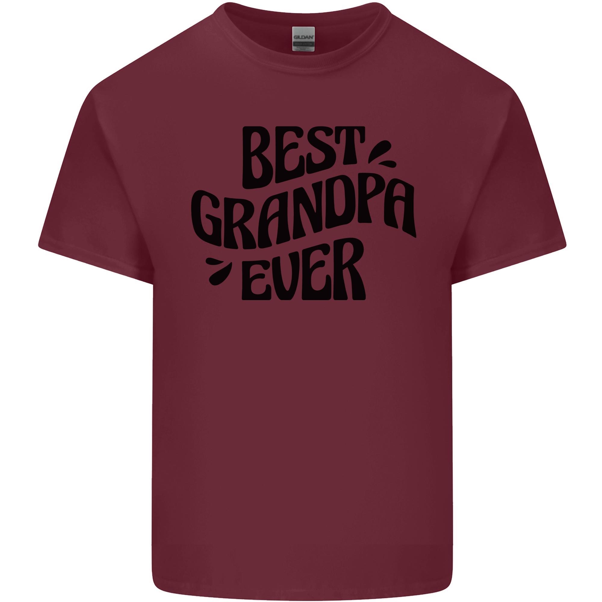 Grandparents Day Best Grandpa Ever Unisexs Light Cotton TShirt S