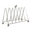 Plate Storage Rack, Durable Iron Dish Display Stand, Anti-Slip Certificates Cookbooks Organizer, for Plates Cutting Boards Tiles Plaques Trays