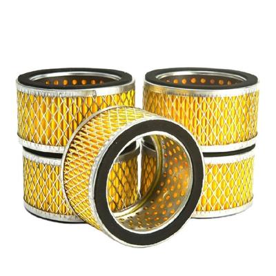 Industrial Air Filter Silencers Replacement Pack High Flow Filtration Capacity Universal Mounting for Air Compressor