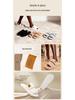 Open-Toe Fuzzy Slippers - Japanese Style, Non-Slip Indoor Cotton, Four Seasons Plush Comfort