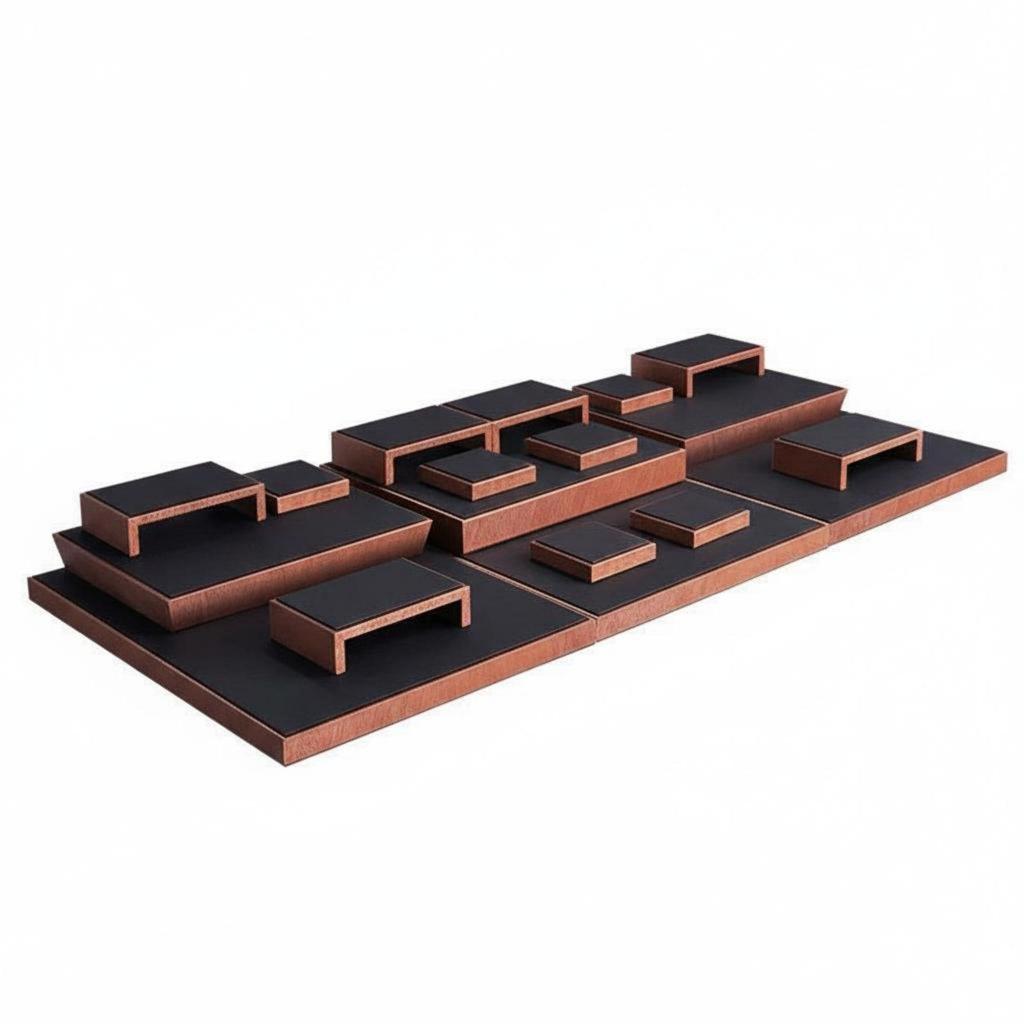 Bracelet Display Stand Space-Saving Tabletop Jewelry Modular Design