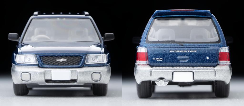 TOMYTEC Tomica Limited Vintage Neo LV-N328a Subaru Forester C20 Námořně šedá 97 Rok Hotový výrobek