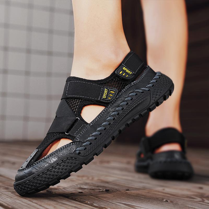 Moda de vară Anti-coliziune Sandale pentru bărbați pentru plimbare în aer liber pantofi casual pentru drumeții papuci pentru bărbați pantofi de plajă pantofi acvatici care se potrivesc toate