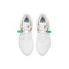 Anta Dominator Eco-Friendly Series Fabric Casual Lightweight Breathable Mid-Top Sneakers Men Sneakers White Green 912038066-1