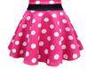 Dressy Daisy Toddler Girls Polka Dot Fancy Dress with Mouse Ears and Hair Hot Ages Perfect for or Parties Hoop, Pink, 12-18 Months, Halloween,