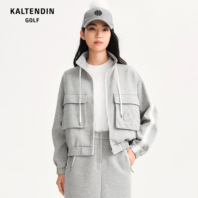 Kardanton Women's Grey Blazer Jacket