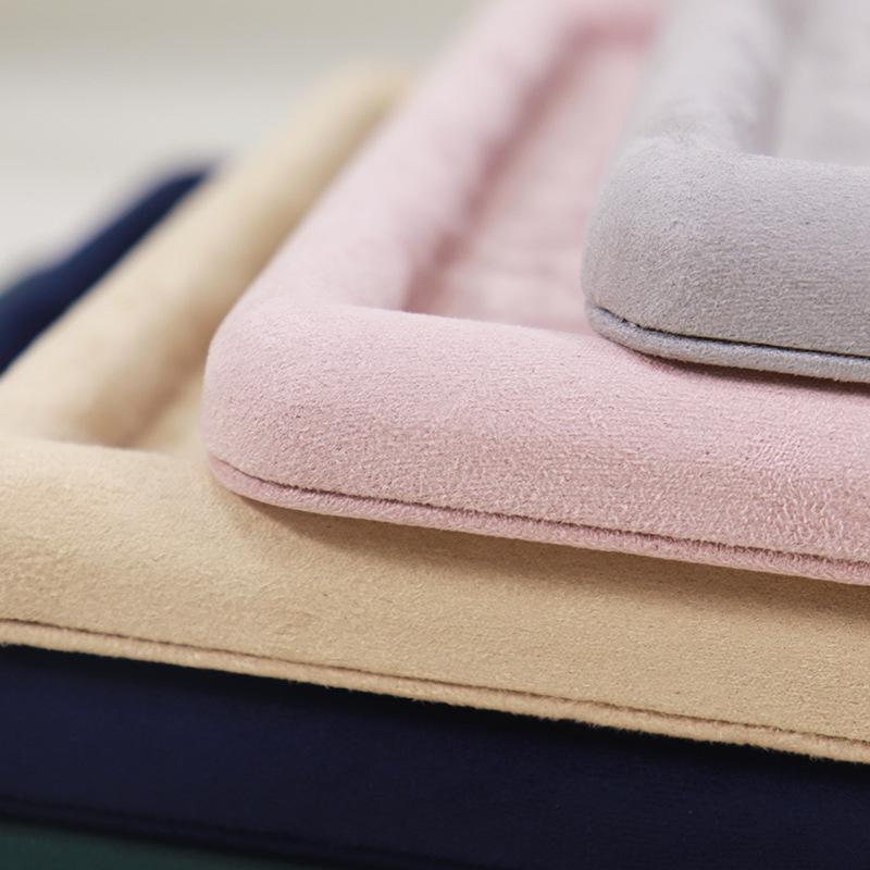 Smyckesdisplaybricka i kashmirläder med mikrofiberfoder