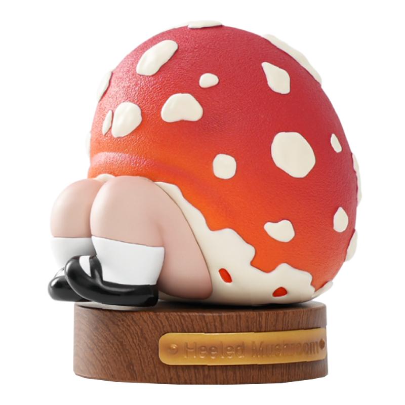 

New POP MART x Inner Flow Yin Yue Heel Mushroom · Self Management Blister Packs 6.5cm PPMT-2312-0009 Heel mushroom self-treatment