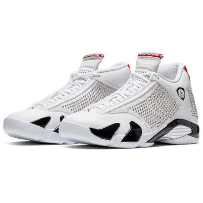 Air Jordan 14 Retro X Supreme 'White' Jordan BV7630-106