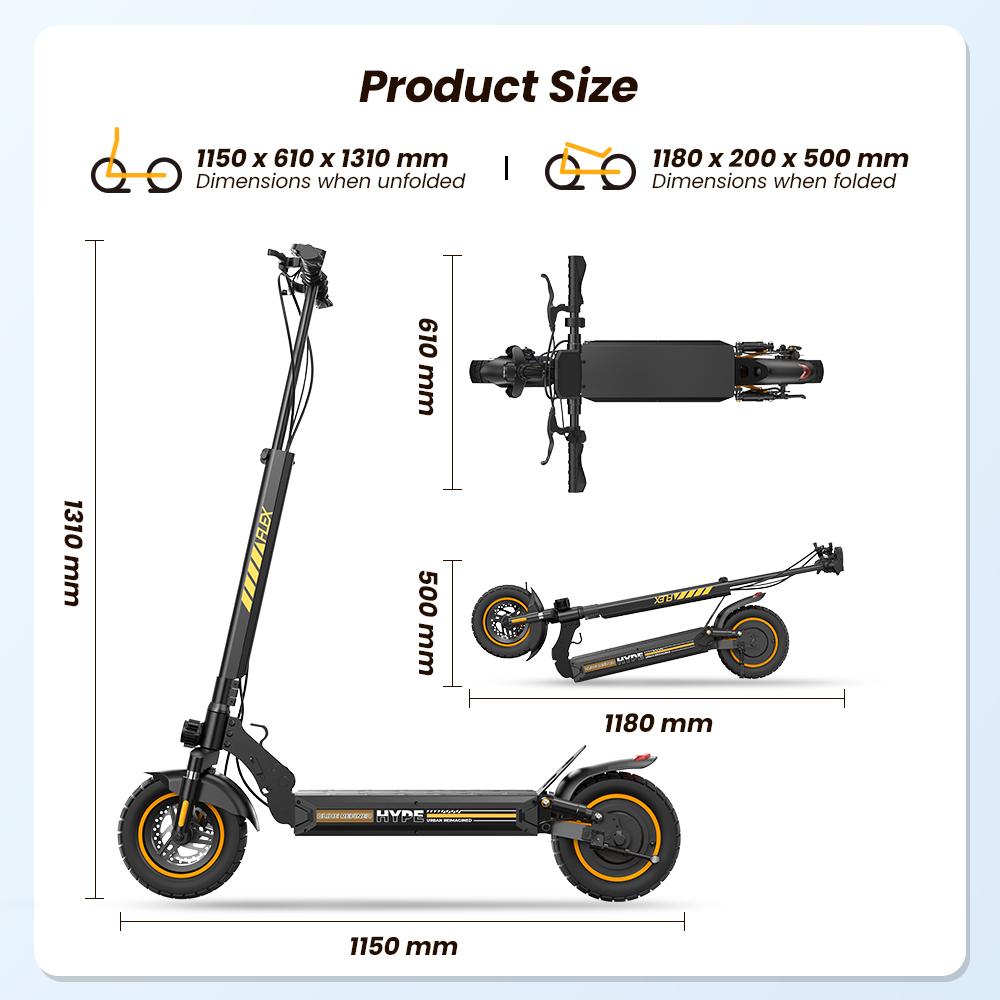 IScooter W9Air Elektryczna hulajnoga 40KM/H 10" Opona terenowa Off-Road Silnik 800W Bateria 48V/10Ah Podwójny hamulec tarczowy E Hulajnoga