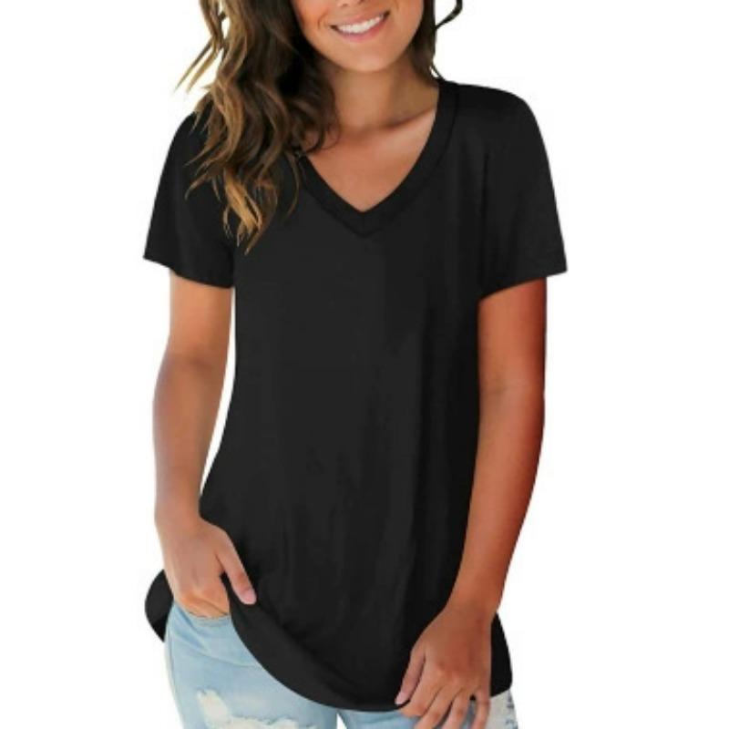 

Летний топ с V-образным вырезом и 3D-цветным принтом, модные повседневные женские футболки с короткими рукавами XS