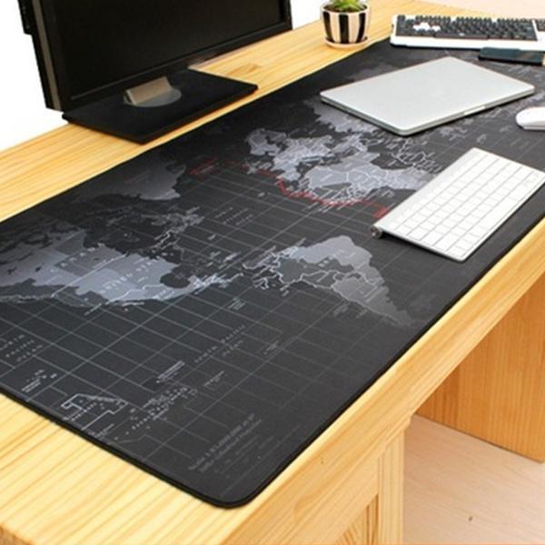 High Quality World Mousepad Classic World Map Rubber Mouse Pad