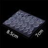 24pcs Acrylic Fake Matte Nail Pure Color Manicure False Nails Full Cover For Short Decoration Press On Nails Art Fake Extension