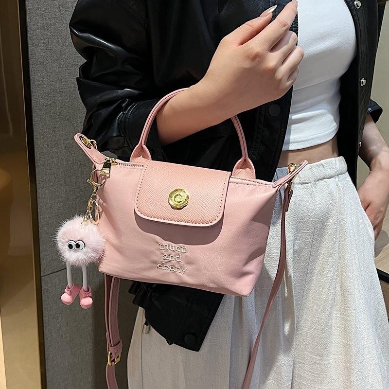 Mini Handheld Dumpling Bag For Women In Chic Nylon Perfect For Daily Use And Stylish Outings