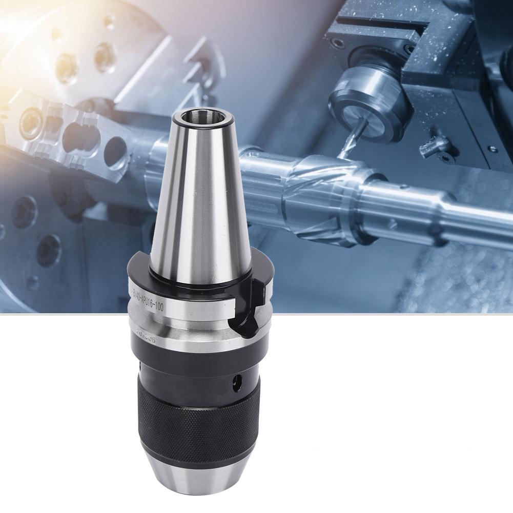 Mandrină de burghiu integrată pentru mașină de frezat CNC din oțel rapid BT40APU16100