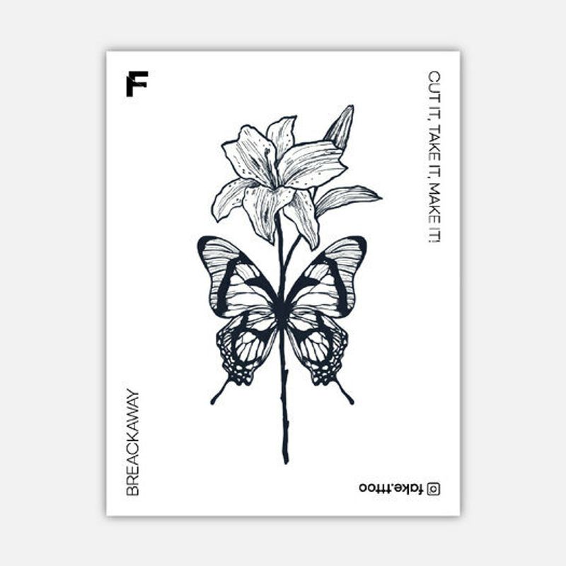 

FAKE.TTT Snow white tattoo sticker one