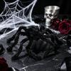 Ragnatela Decorativa Gigante per Halloween da Esterno e Interno, Grandi Decorazioni Pelose da Appendere per Feste all'Aperto, Interno, Giardino, Casa, Infestata