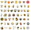 110 New Bee Bee Insect Graffiti Decals Decorative Suitcase Scooter Cartoon Decals Premium Durable Quality Useful