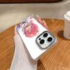 Pink S-Sakura M-Miko Phone Case For Iphone 17 16 15 14 13 12 11 Pro Max Xr Air Plus Silicone Cover Silver Hard Shell Cover