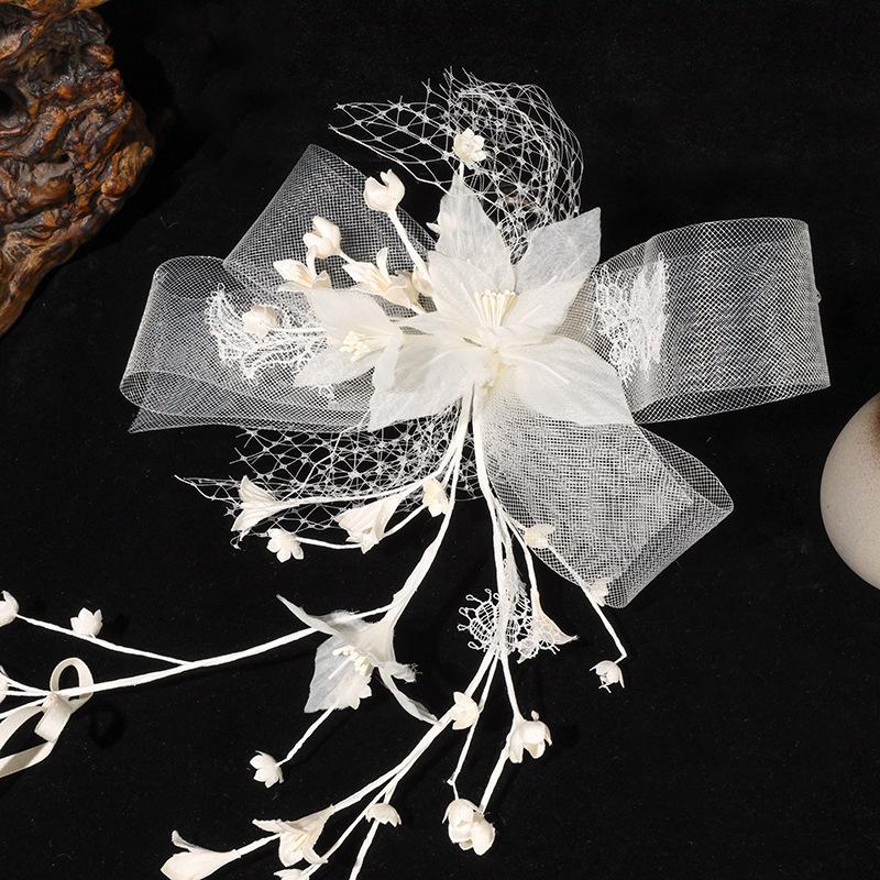 Handmade Juan Yarn Hot Flower Hairpin Peony Peony Hanbok Back Pressure Headdress Tang Style Flower Gradient Green Ancient Style Hanbok Headwear