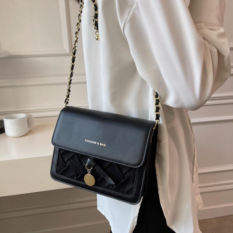 Bag Women's Spring New High-end Niche Versatile Messenger Bag Fashion Chain Small Square Bag