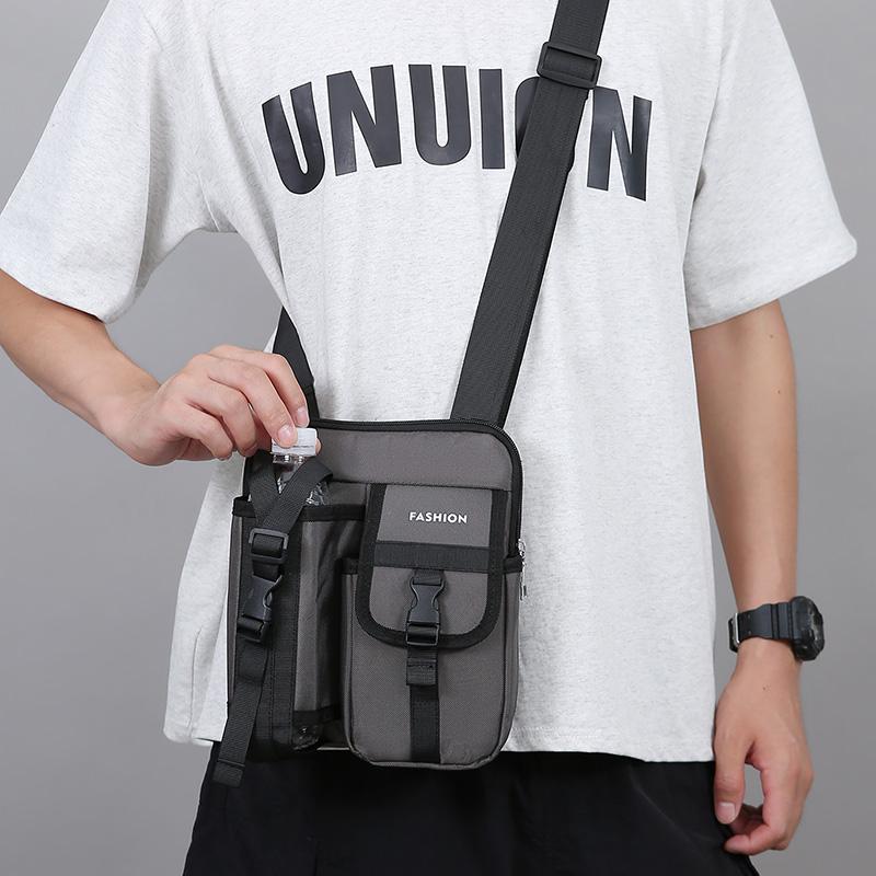 Men's Shoulder Bag Large Capacity Multi-functional Travel Bag With Water Kettle Bag