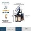 European Style Waterproof Solar Wall Lamp: Super Bright Antique Design for Outdoor Courtyards, Corridors, and Villa Hallways