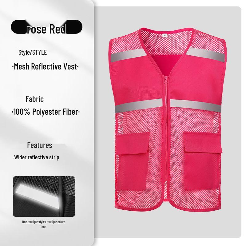 

Customized SF Express Safety Vest with Logo for Warehouse Workwear - Unisex Autumn Design XL