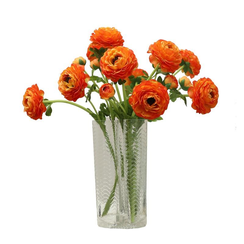 Lotus and Peony Artificial Flower Arrangements Flower Vases Living Room Decoration Artificial Flowers
