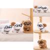 Plush Dog Keychain With Glasses For Girls And Collectors