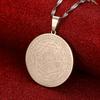 Seven Archangels Amulet Stainless Steel Necklaces Men Seal of Solomon Talisman Necklace Protection Jewelry collar
