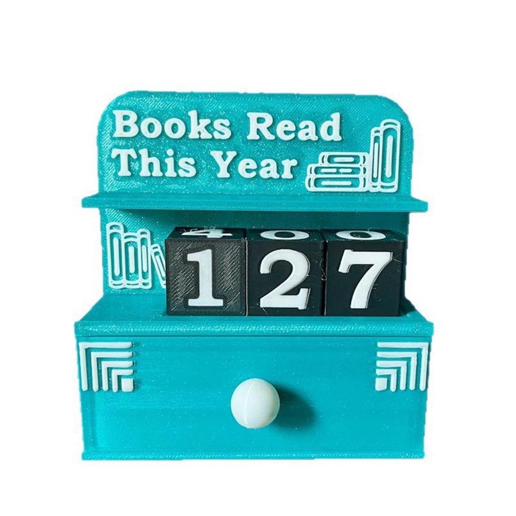 Reading Book Counter Bookshelf Ornaments Home Decoration