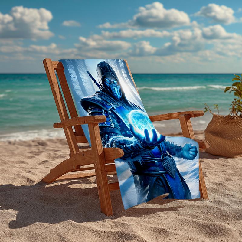 SubZero Fashion Beach Towel: Ideal for Summer Adventures Soft, absorbent and quick drying suitable for swimming and bathing