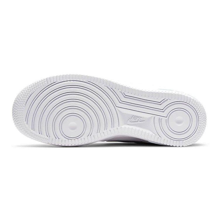 Nike Air Force 1 Low LV8 White Dark Purple GS DC8188-100