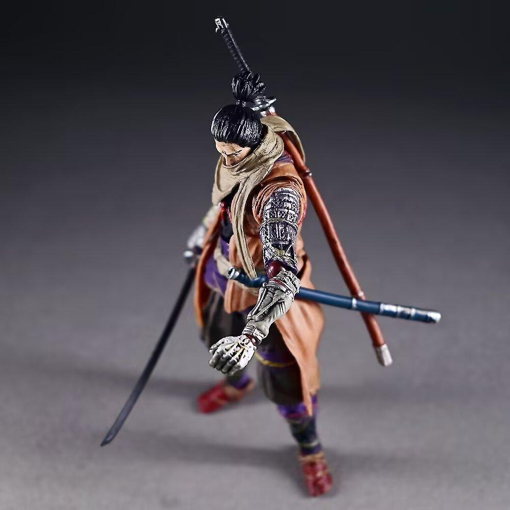 Sekiro Shadows Die Twice Pvc Action Figure With Articulated Joints For Collector Display
