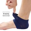 Unisex Fersenpflaster & Halbsocken mit Gelpolsterung - Rissschutz, Anti-Trockenheits-Sleeves in Weiß & Hautfarbe.