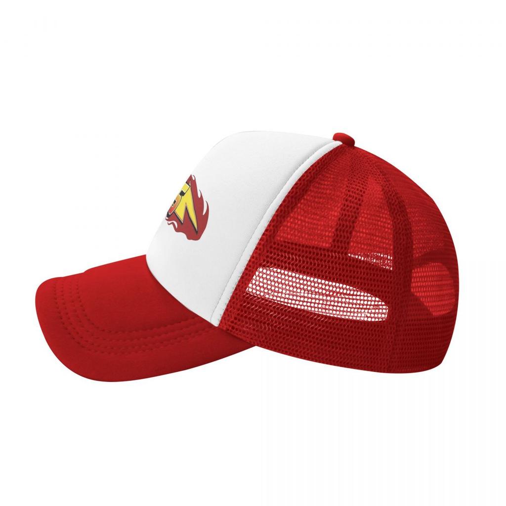 Lightning Mcqueen Number 95 Fire Sally Mesh Caps Merch for Men Women Adjustable Snapback Mesh-Back Summer Breathable Hats