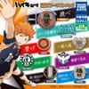 Japanese Edition Haikyuu!! Gashapon Toys University Emblem Badge Anime Lovely Figure Model Decoration Ornaments Toys