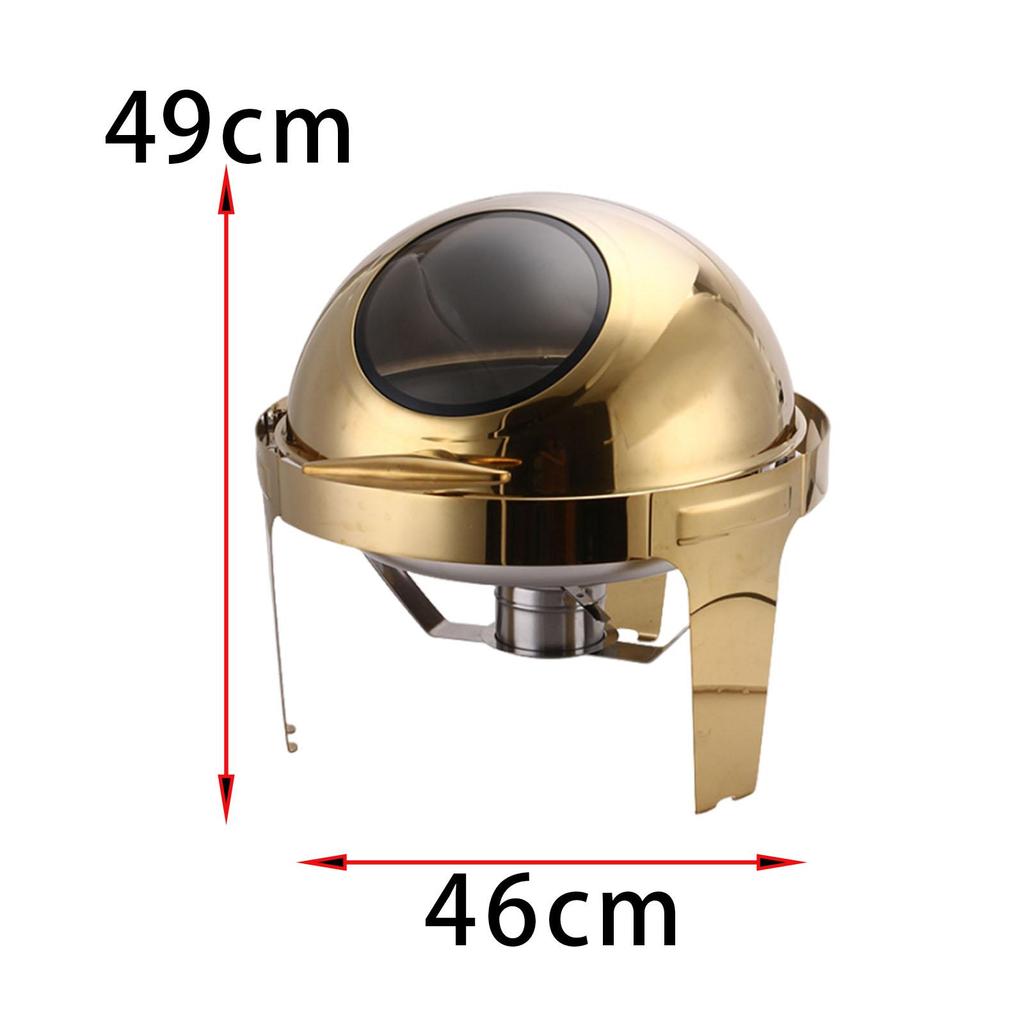 Chafing Dish Easy To Store Food Warmer for Restaurant Camping for Catering