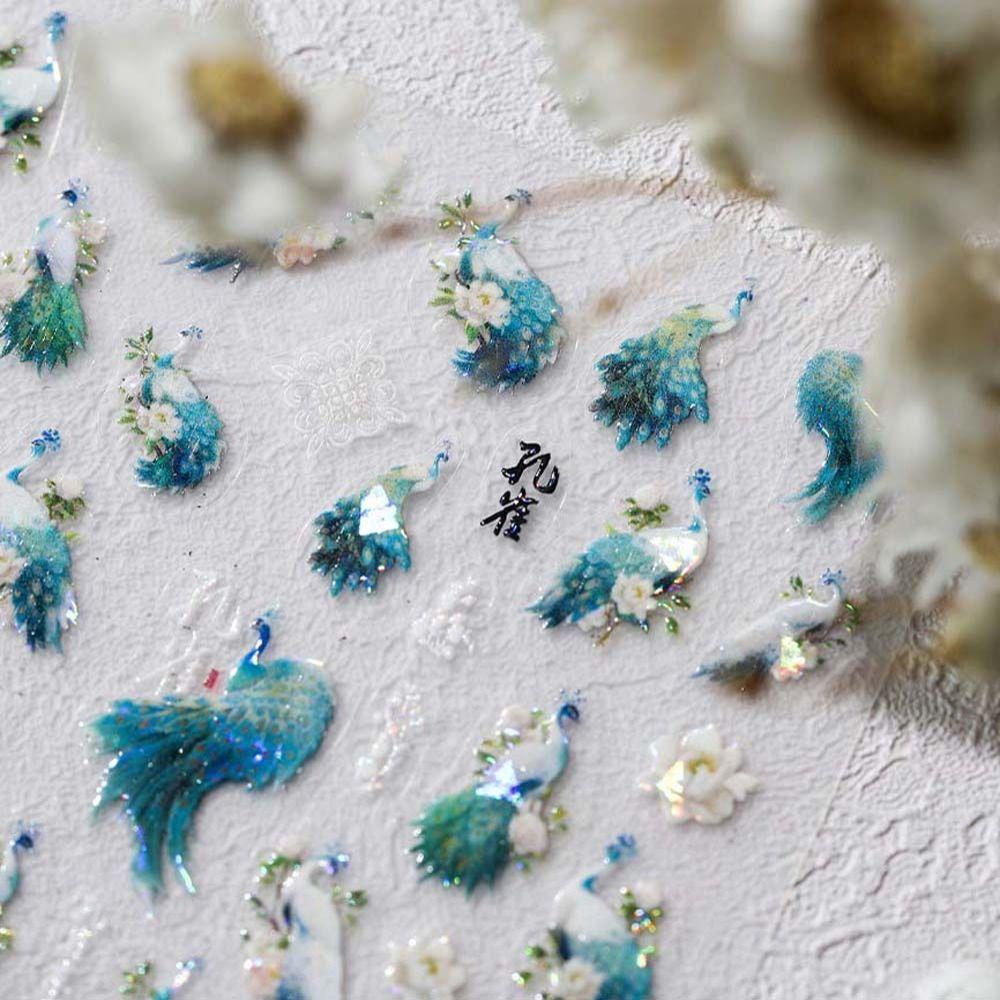 Nail Art Supplies Fireworks Nail Decals Nail Accessories Chinese Nail Decorations  New Year Party