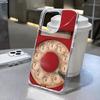 Retro Telephone Pattern Phone Case For iPhone 17 Air 16 14 15 Pro Plus 13 12 11 Pro Max Shockproof Silicone Soft Cover Fundas