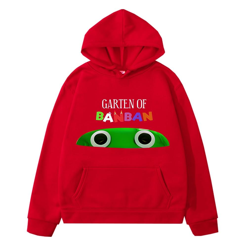 Garten of Banban Hoodies Fleece Sweatshirt Casual Anime Hoodie Y2k Sudadera Boys Girl Clothes Autumn Hoodie Children Clothing