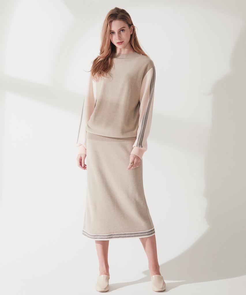 NOT Soft Wool Knit Two Piece