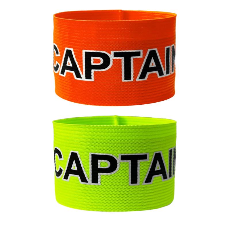 Football Captain Armband High Elastic Professional Sports Team Training Game Printing Mark Armband for Group