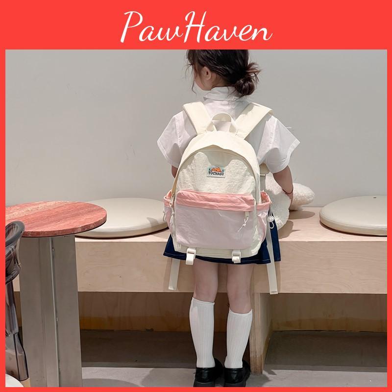 Kids Backpack Educational With Padded Shoulder System And Stylish Seam Detailing