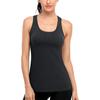 Charkleaks Womens Sports Tank Vest Sleeveless Workout Tank Top for Women Slim Fit Yoga Open Back Gym Muscle Yoga Cami