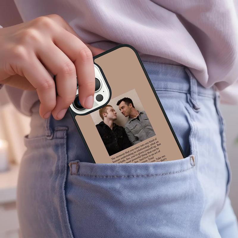 Gallavich Pride Love Ian Shameless Phone Case For iPhone 17 Air 15 16e 14 13 Pro Max Coque 12 11 Pro Max PLUS Cover