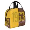 IPT Checkered Plaid African American Fraternity Insulated Lunch Bag for Portable Iota Phi Theta 1963 Thermal Cooler Bento Box