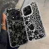 Black Lace Cool Case for Xiaomi Mi 13T 11 Lite 12T Pro Back Phone Cover
